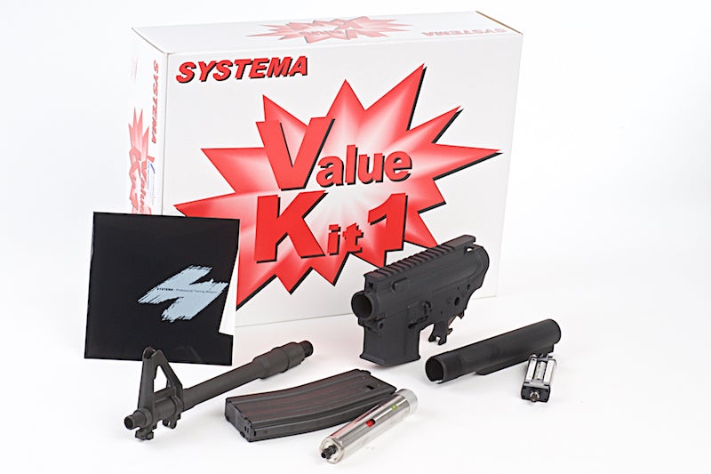 Systema PTW M4 CQB Value Kit 1 Upgrade Kit (Regular Gear Box, M130 Cylinder)