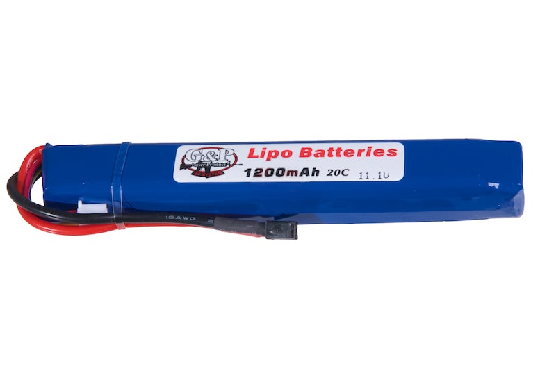 G&P EP Power 11.1V 1200mAh 30C Lithium Battery (Mini T-Plug)