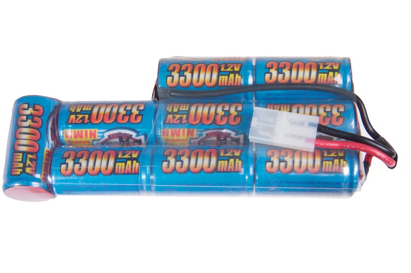 G&P 10.8V 3300mAh Battery for G&P M16A1 & VN Stock (NiMH)
