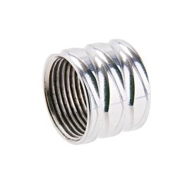 5KU Rhombus Threaded Protector - 14mm CCW - Silver