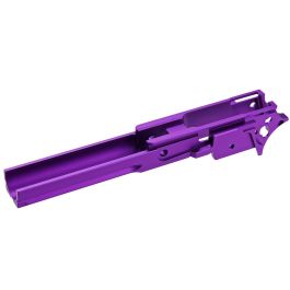 5KU Tokyo Marui Hi Capa GBB Middle Frame (4.3 inch, Aluminum Blank Marking w/ Rail Version, Purple)