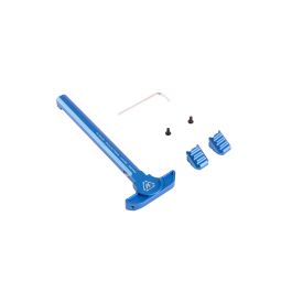 5KU Tokyo Marui MWS GBBR Latchless Charging Handle - Blue (Strike Industries Licensed)