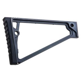 5KU TS-8RP Triangle Stock w/ Buttpad and 1913 Folding Mech for 20mm Rail - Black