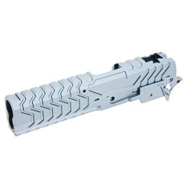 5KU Tokyo Marui Hi Capa GBB Aluminum Slide & Frame (Matrix Type) - Grey