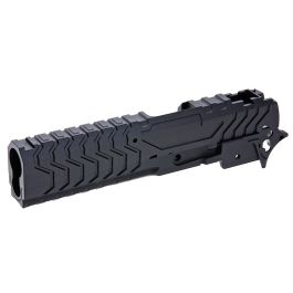 5KU Tokyo Marui Hi Capa GBB Aluminum Slide & Frame (Matrix Type) - Black
