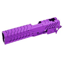 5KU Tokyo Marui Hi Capa GBB Aluminum Slide & Frame (Matrix Type) - Purple