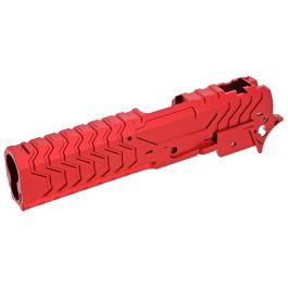 5KU Tokyo Marui Hi Capa GBB Aluminum Slide & Frame (Matrix Type) - Red