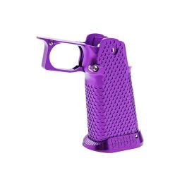 5KU Tokyo Marui Hi Capa GBB CNC Aluminum Grip (Infinity Style, Type 1) - Purple