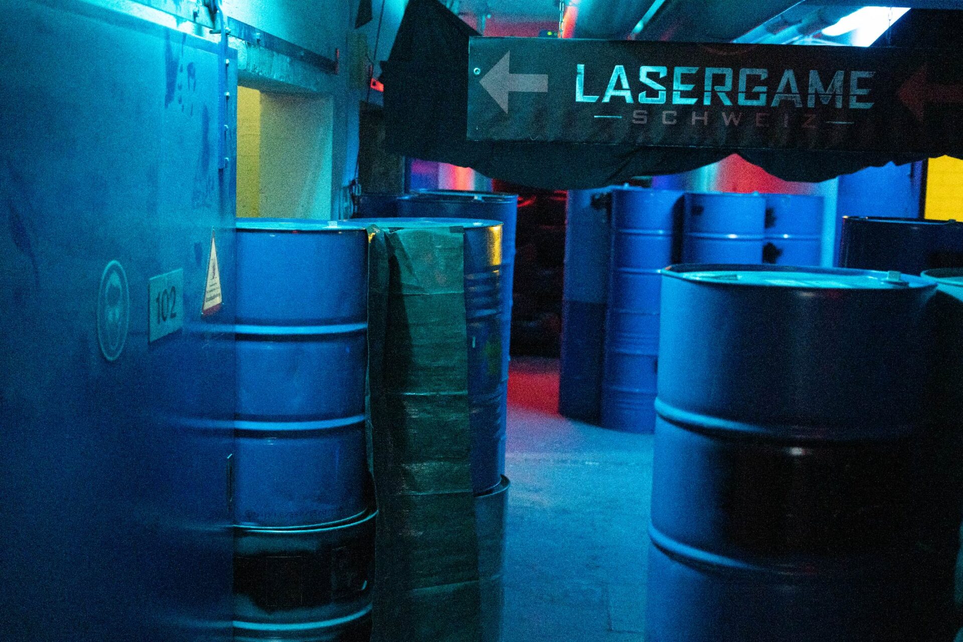 Lasergame Schweiz Airsoft Halle