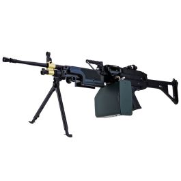A&K M249 MKI SAW Airsoft LMG AEG - Black