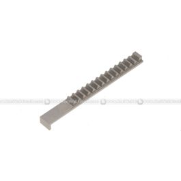MAG Chrome Steel Piston Rack Gear for Systema PTW Series