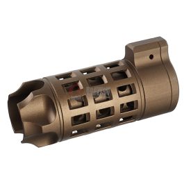 G&P Extended Iron Bars Flashider for Tokyo Marui M16 Series (14mm) - Sand
