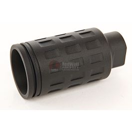 G&P MOTS Flashider for Tokyo Marui M16 Series (14mm) (Checkers) - Black