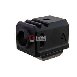 RWA Agency Arms 417 Compensator (Dual Port, 14mm CCW) - Black