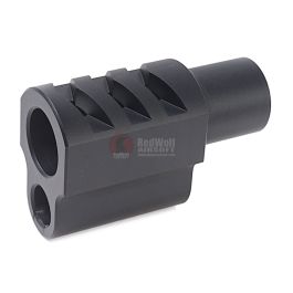 5KU 1911 Punisher Compensator For Tokyo Marui 1911 Style 2 - Black