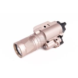 Blackcat Airsoft 400V Style Tactical Flashlight - Tan
