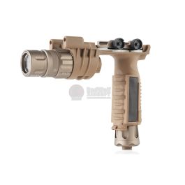 Night Evolution M900V Vertical Fore Grip Weapon Light - DE