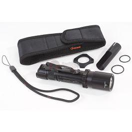 OPSMEN FAST 501 Tactical Flashlight (1000 Lumen) - Black