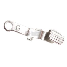 Guarder Standard Slide Stop for Tokyo Marui G Series (Stainless Sliver)