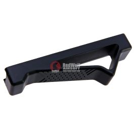 Blackcat Airsoft 20mm Rail Aluminum Angled Grip - Black