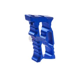Daruma Custom HALO MiniVert Grip - (Blue / Aluminum)
