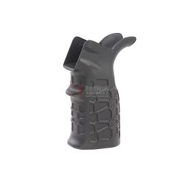 G&P Aluminum (CNC Process) Honeycomb Heat Sink Grip for Tokyo Marui & G&P M4 / M16 Series - Black
