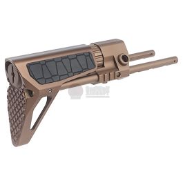 G&P PDW Stock (Slim) for Tokyo Marui & G&P M4 / M16 Metal Body Series (Snake, Sand)