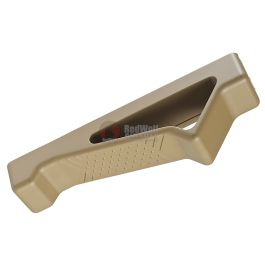 GK Tactical 20mm Rail Aluminium Angled Grip for AEG Series - Tan