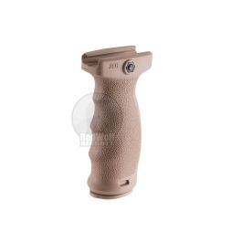 MFT React Ergonomic Vertical Grip (REG). Contoured finger swells - FDE