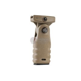 MFT React Folding Grip (RFG). Allows either vertical or horizontal position - FDE