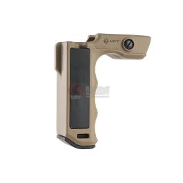 MFT React Magwell Grip (RMG). Allows less effort to direct muzzle - FDE