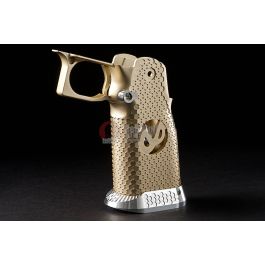 Airsoft Surgeon RWA Infinity CNC Aluminum Aggressive Mobius Grip Set - Champagne Gold