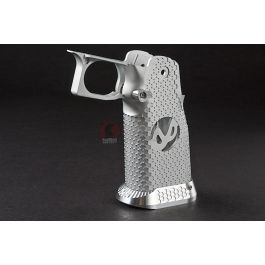 Airsoft Surgeon RWA Infinity CNC Aluminum Aggressive Mobius Grip Set - Silver