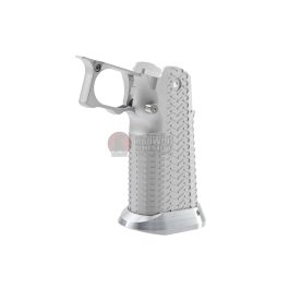 Gunsmith Bros Aluminum PT Style Grip for Tokyo Marui Hi-Capa 5.1 GBB - Silver