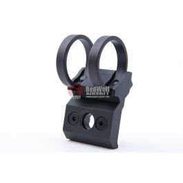 G&P Keymod One O'Clock Flashlight Mount Ring (1 inch) - Black