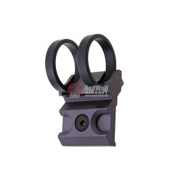 G&P M-LOK One O'Clock Flashlight Mount Ring (1 inch) - Gray