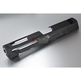Airsoft Surgeon Cybergun M&P9 Gen 1 GBB Airsoft Full Size Chris Costa Steel Custom Slide 5 inch