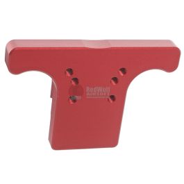 KJ Works Rear Sight Plate for CZ SP-01 Shadow - Red