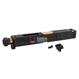 EMG SAI Steel Blu Slide Kit (by G&P) - Gold Barrel