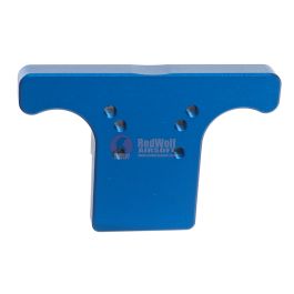 KJ Works Rear Sight Plate for CZ SP-01 Shadow - Blue