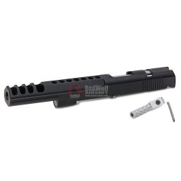 Gunsmith Bros Aluminum TWO TWO Open 7 inch for Tokyo Mauri Hi-Capa 5.1 GBB Pistol - Black