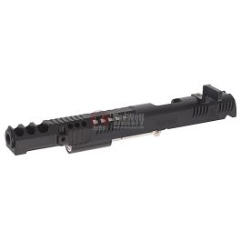 Gunsmith Bros CNC Aluminum Limcat Razorcat Open Slide Set for Tokyo Marui Hi Capa 5.1 - Black