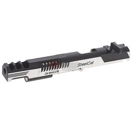 Gunsmith Bros CNC Aluminum Limcat Steel Cat Open Slide Set for Tokyo Marui Hi Capa 5.1 - 2 Tone