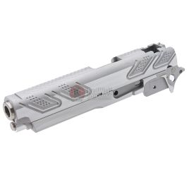 Gunsmith Bros CNC Aluminum PT Style Standard Set for Tokyo marui Hi-Capa Series - Silver