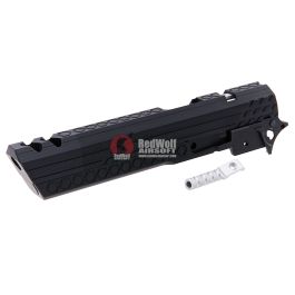 Gunsmith Bros CNC Aluminum Smoking Holes Standard Set for Tokyo Marui Hi-Capa Series - Black