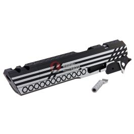 Gunsmith Bros CNC Aluminum Smoking Holes Standard Set for Tokyo Marui Hi-Capa Series - 2 Tone