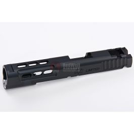 Gunsmith Bros CNC Aluminum STI DVC STD Single Slide for Tokyo Marui Hi-Capa GBB Series - Black
