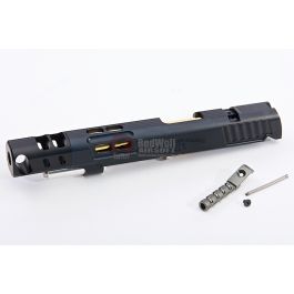 Gunsmith Bros STI DVC Steel Slide Set for Tokyo Marui Hi-Capa GBB Series - Black