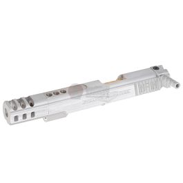 Gunsmith Bros SV Diamond Pattern Open Slide Set - Silver