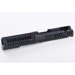 Gunsmith Bros Limcat Custom Cuts STD Single Slide for Tokyo Marui Hi-Capa GBB Series - Black